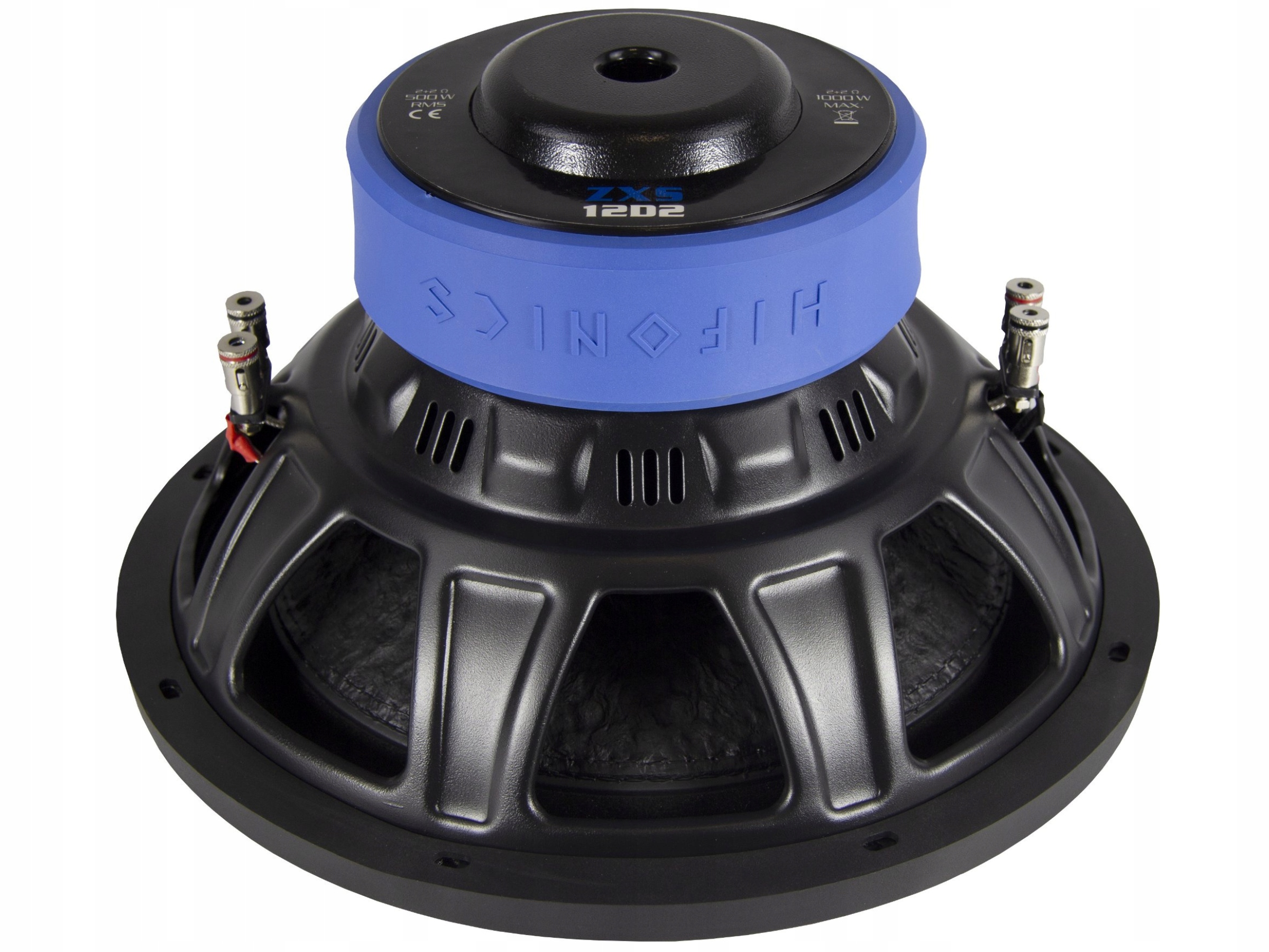 HiFonics ZXS12D2 Subwoofer do auta 30 cm 12 palců 500 W Rms 2x2 Ohm