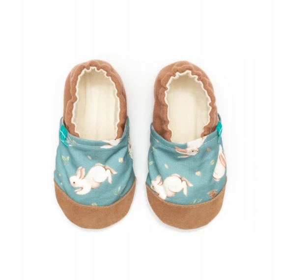 

Green Bunny rozmiar 3-9 miesięcy Papcie Titot
