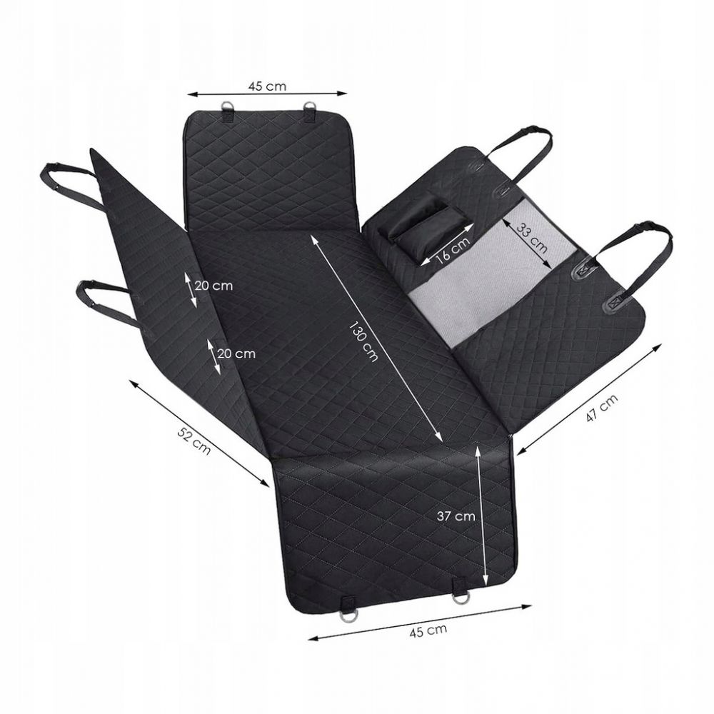 Levně Podložka do auta plast XL Mar-pol černá 214 cm x 136 cm