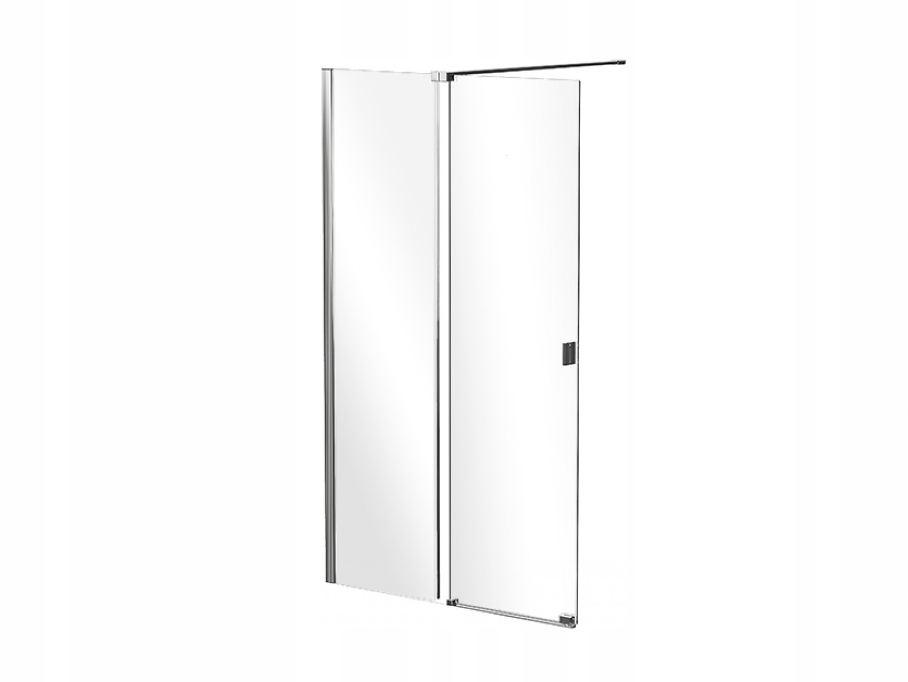 Besco Ścianka Vayo Chrom 110 x 200 cm Walk-in