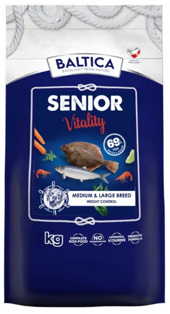 Baltica Excellent Senior Vitality M/L 12kg