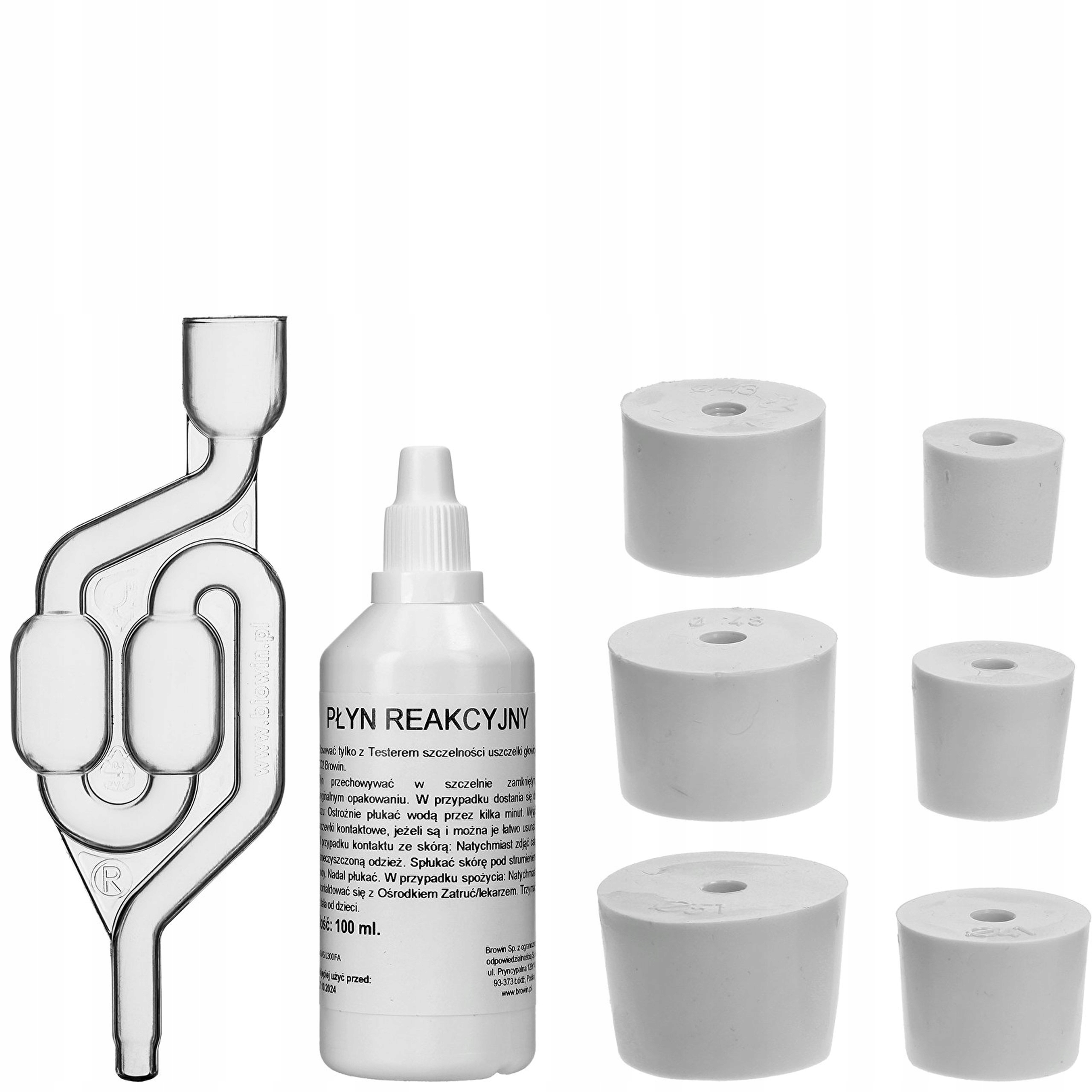 

Tester uszczelki pod głowicą 6 adapterów, 100 ml