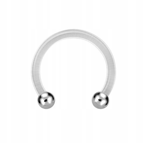 

Bioplast podkowa 1,2x8 kulki 3mm SS316L