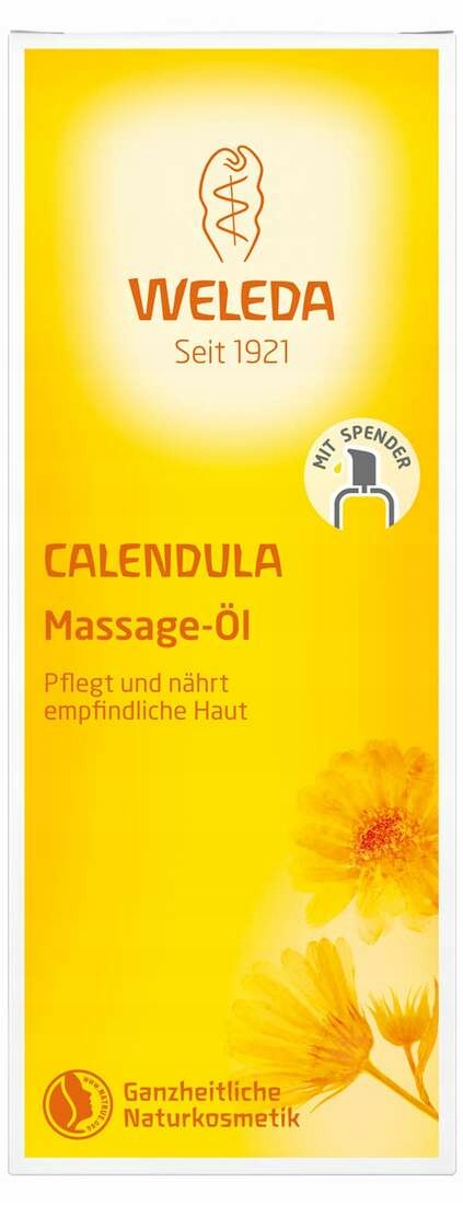Weleda Calendula Massage Oil 100 ml Rodzaj Inny