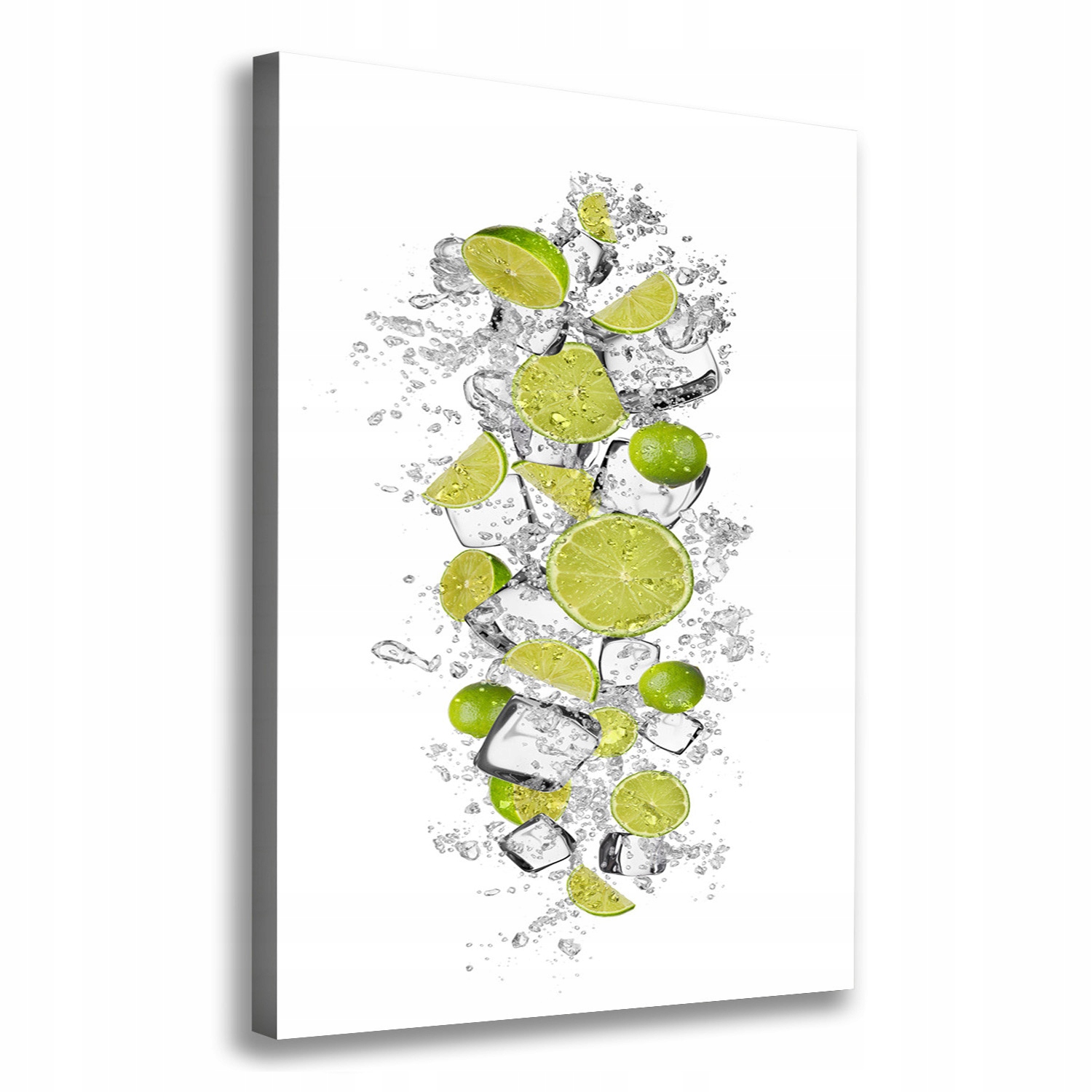 

Nowoczesny obraz canvas na ramie Limonki 70x100 cm