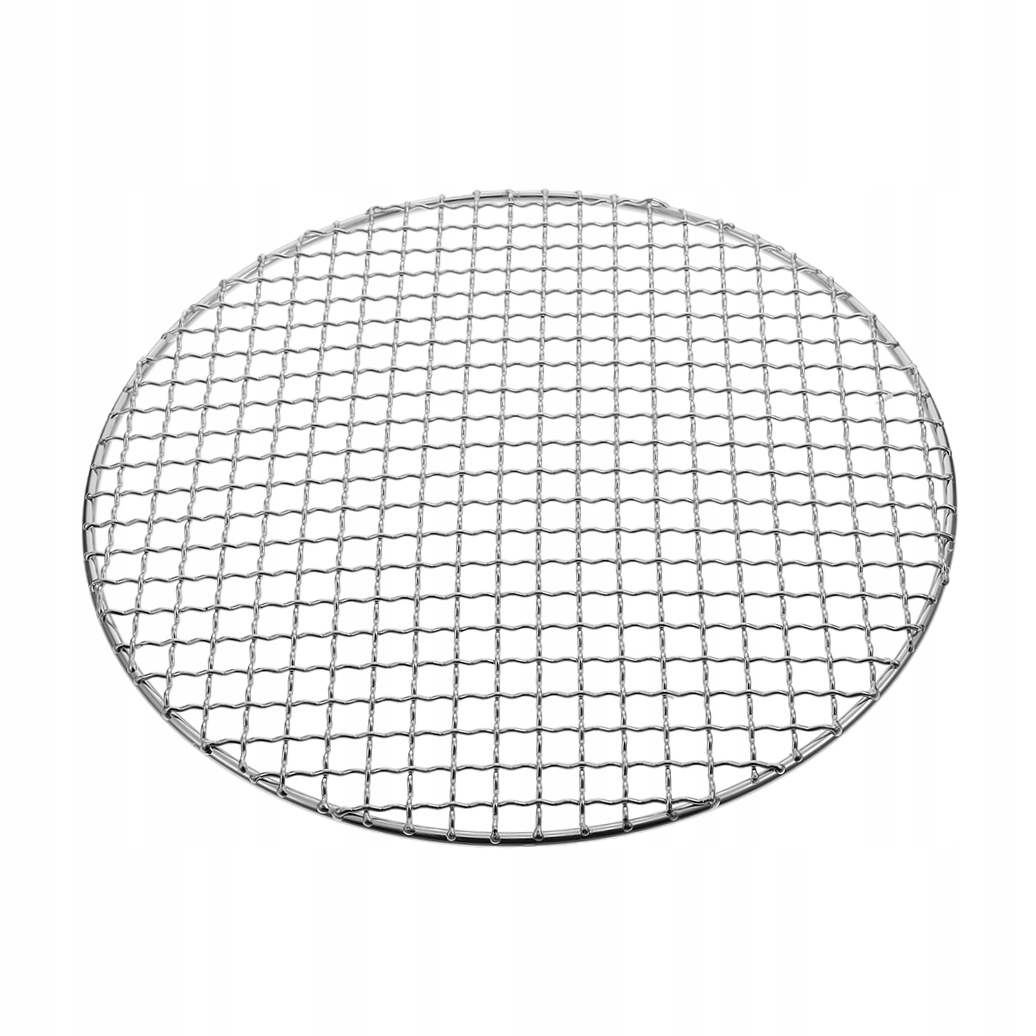 KRATKI DO GRILLA METALOWE RUSZTY DO GRILLÓW OKRĄGŁA SIATKA