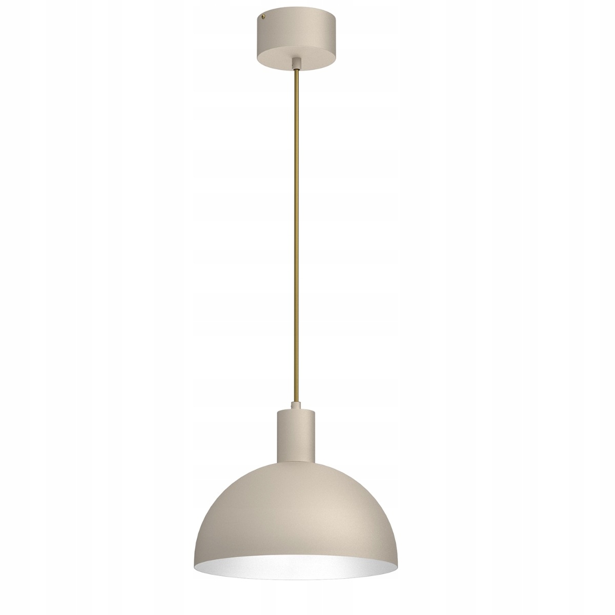 Luminex Závěsná lampa Handa Krémová Kovová E27 15W Minimalistická