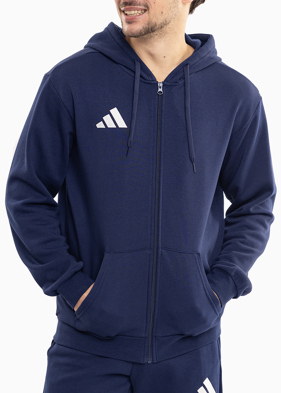 Bluza Męska Adidas Entrada 26 Rozpinana Kangur Kaptur roz.3XL