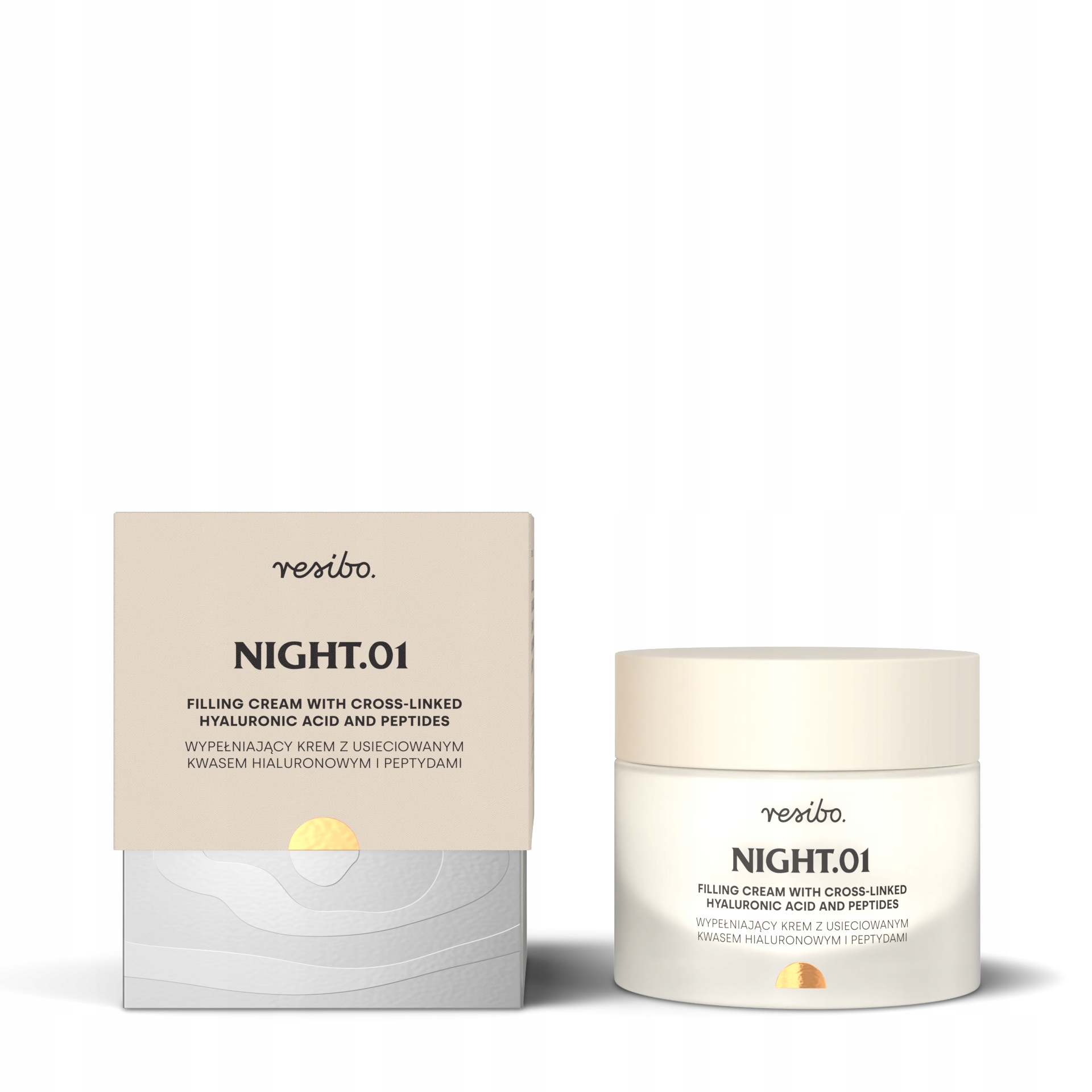 Resibo Night 0.1 krem wypełniający na noc z kwasem hialuronowym 50 ml