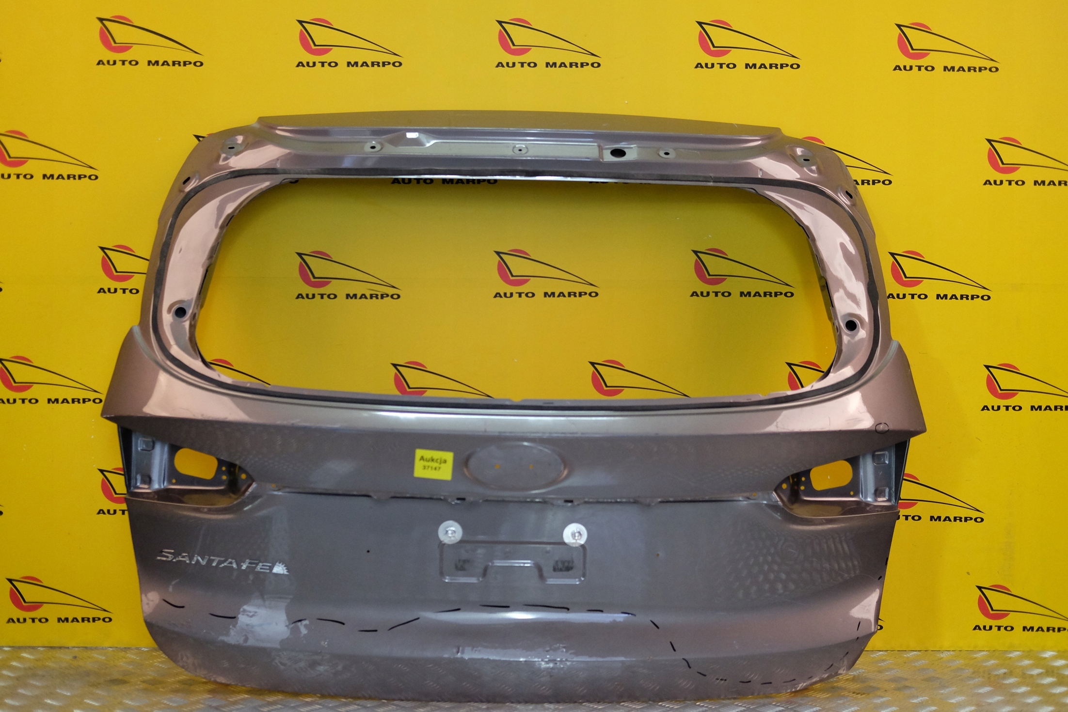 HYUNDAI SANTA FE 2019- KLAPA TYŁ BAGAŻNIKA TYLNA Numer katalogowy części SANTAFE2019-KLAPATYŁ
