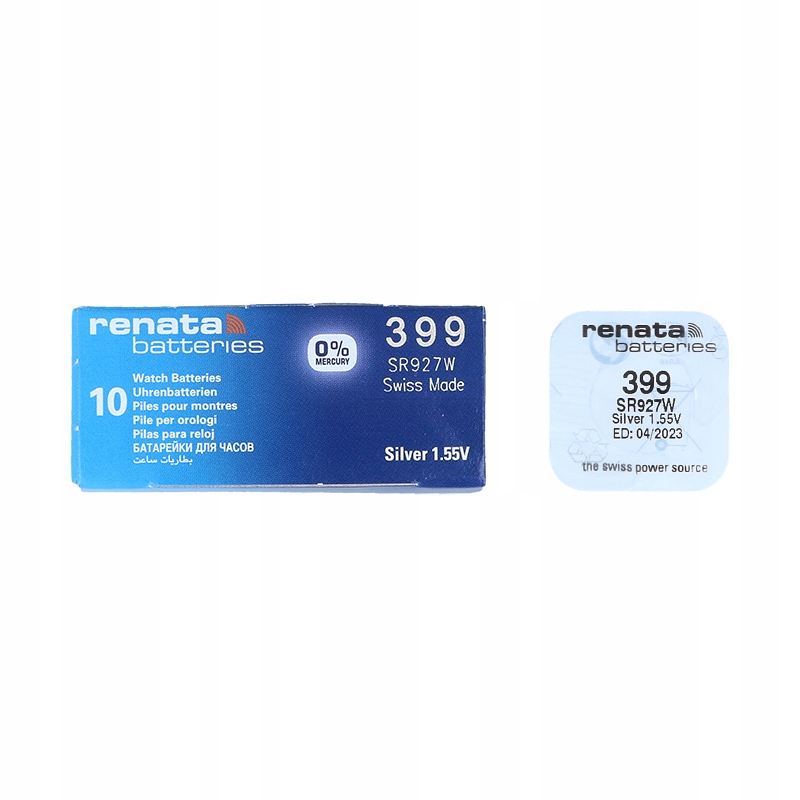 

1 x Bateria Srebrowa Renata SR927W 399 SR57