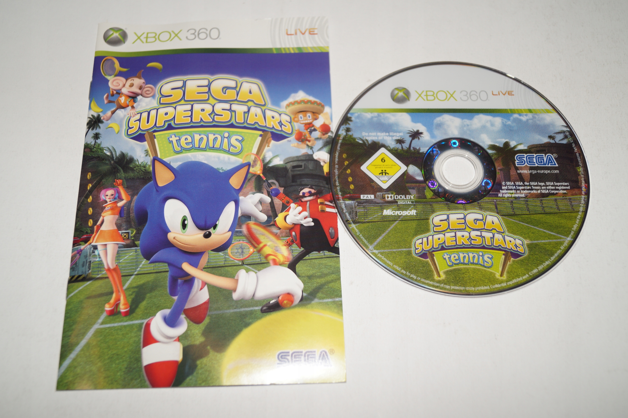 Gra SEGA Superstars Tennis X360 EAN (GTIN) 5055277014187