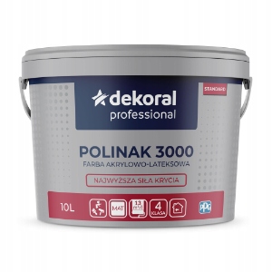 Farba Polinak 3000 Mat 10L Zn