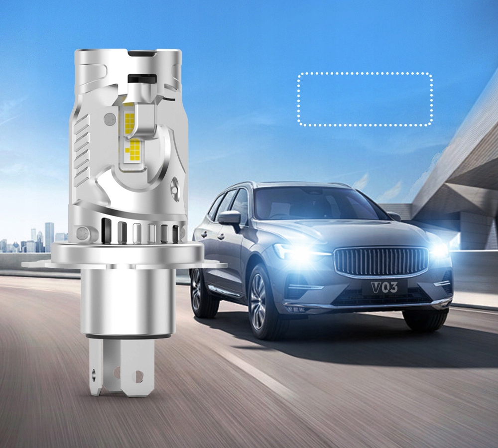 ULTRA MOCNE ŻARÓWKI LED H4 RETRIFY EAGLE PRO BEZ ADAPTERÓW 1:1 PLUG&PLAY Moc 80 W