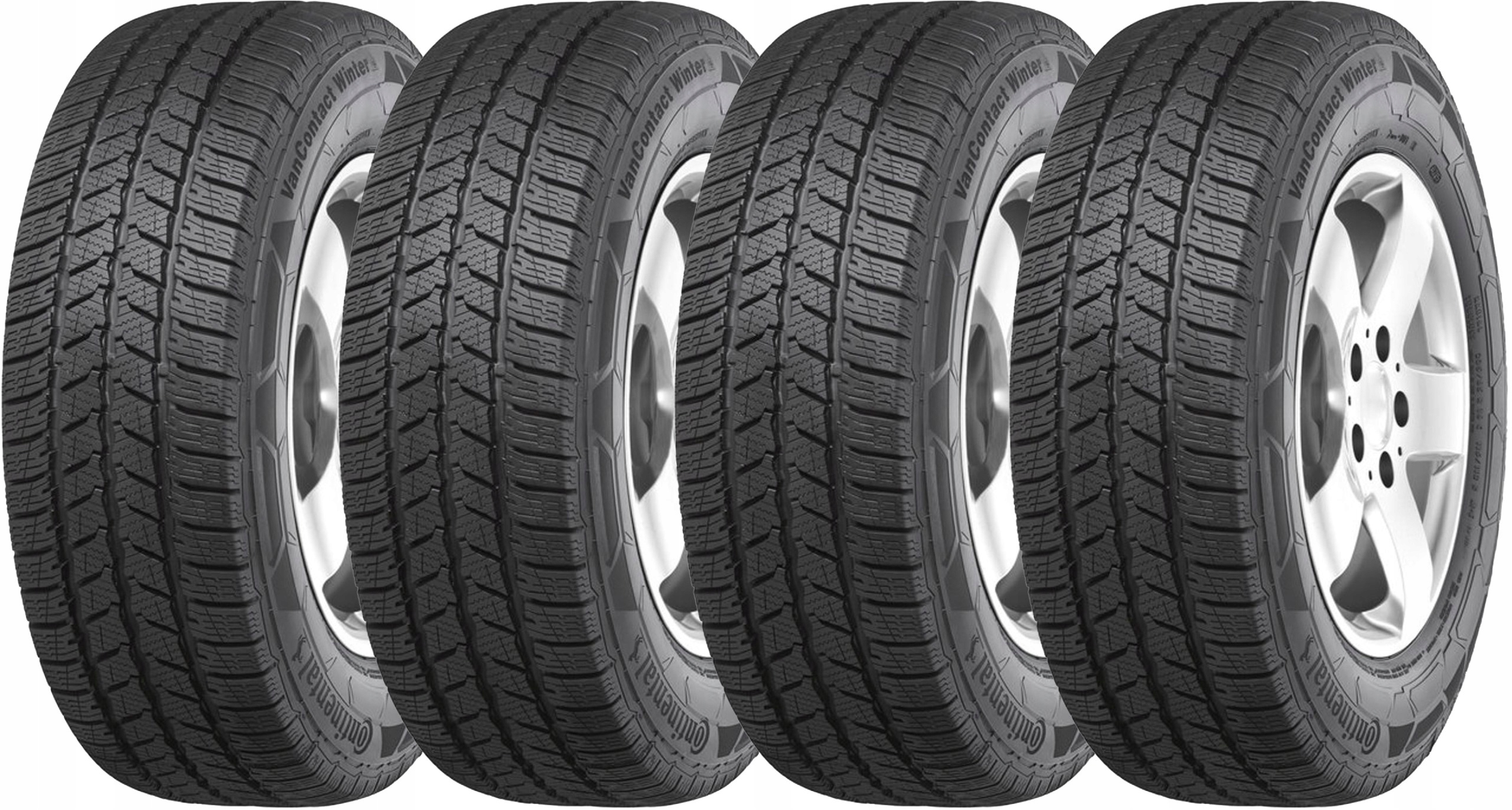 4x 215/65 / 16C R Continental VanContact WINTER