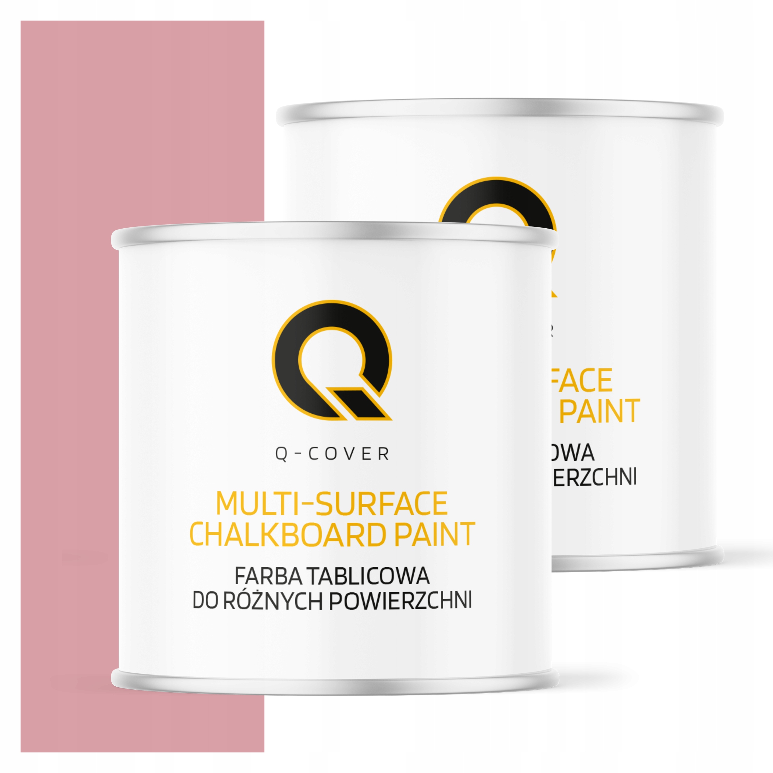 Dekoratívna tabuľová farba Dobre kryjúca 2,5L Ružová svetlosivá RAL3015 Matná