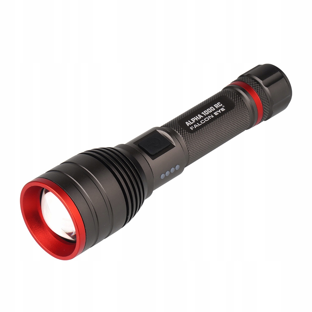 Falcon Eye Latarka ręczna Alpha 1000 Rc Strobe Focus 1000 lm Czarna
