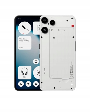Smartphone Nothing Phone 3A Lite 8 Gb 128 Gb 5G Nfc Dual Sim Bílý