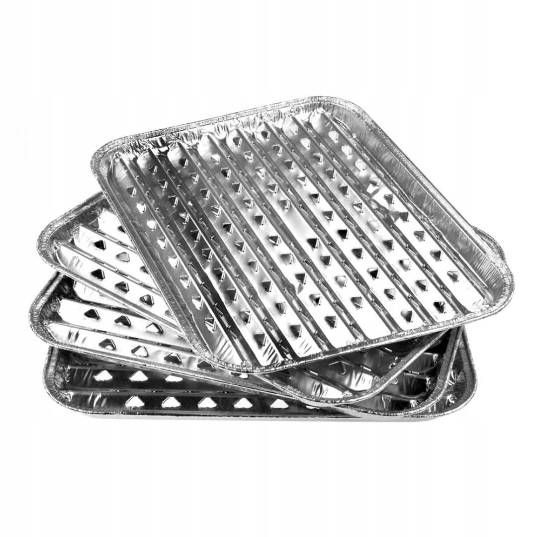 TACKI aluminiowe do grillowania JEDNORAZOWE