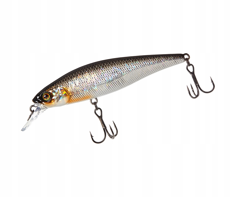 Wobler Jackall Squad Minnow 95SP #hl Silver&Black (95mm, 14 g)