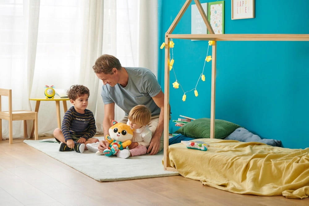 Chicco interaktywny LISEK uczy słówMontessoriPL/EN Efekty dźwiękowe