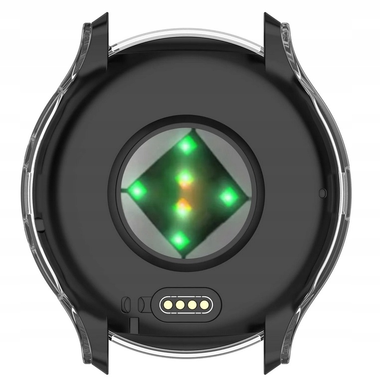 Etui + Szkło Hartowane / 2w1 / Etui z Wbudowanym Szkłem / Garmin Venu 3 Kolor bezbarwny