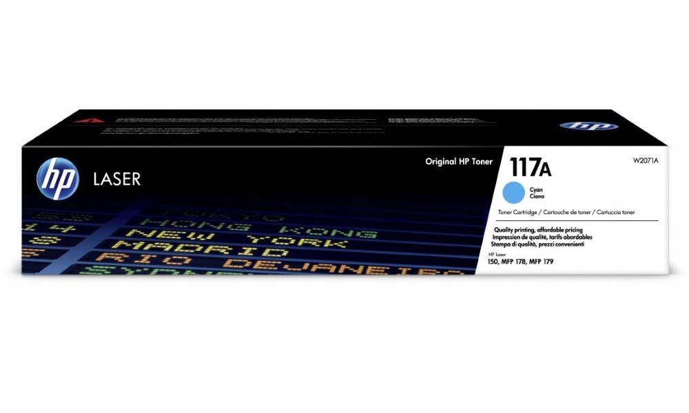 Hp toner 117A (azurový, 700str.) pro Hp Color Laser 150a, 150nw, Hp Color L
