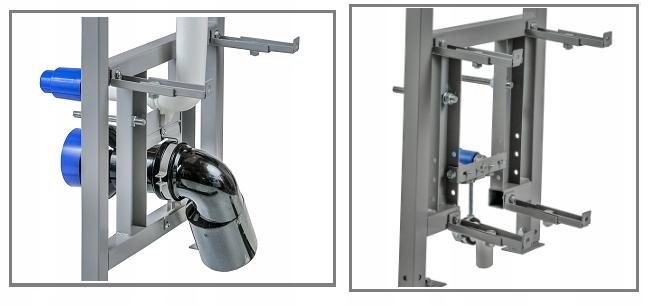 ZESTAW STELAŻ BIDET i WC + PŁYTKA + Maty GRATIS Wysokość stelaża 110 cm