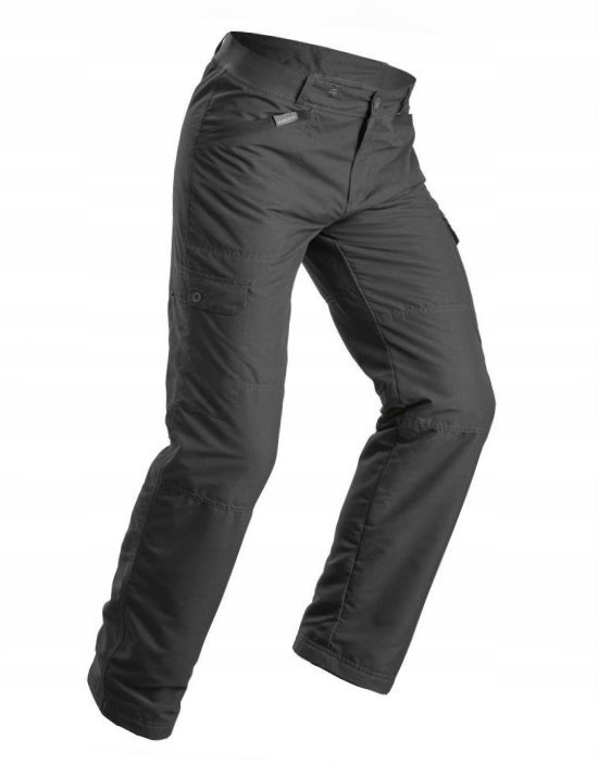 Męskie Spodnie Turystyczne Ocieplane Polarem W Góry Na Co Dzień