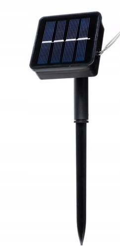 LAMPKI SOLARNE ŚWIATEŁKA OGRODOWE GIRLANDA 12 M 100 LED DRUCIK BIAŁE CIEPŁE Waga produktu z opakowaniem jednostkowym 0.13 kg