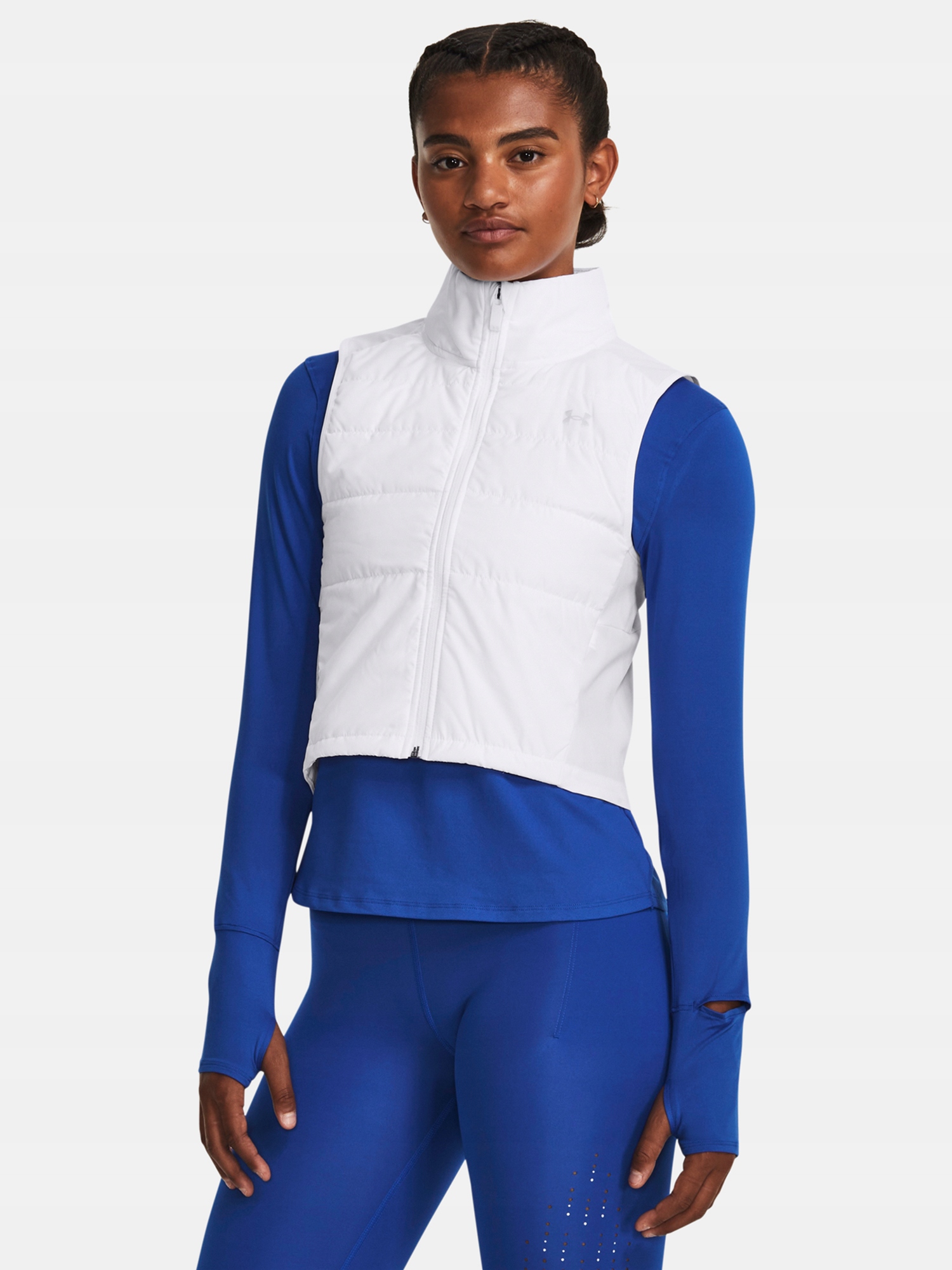 Vesta Ua Strm Session Run Vest-wht