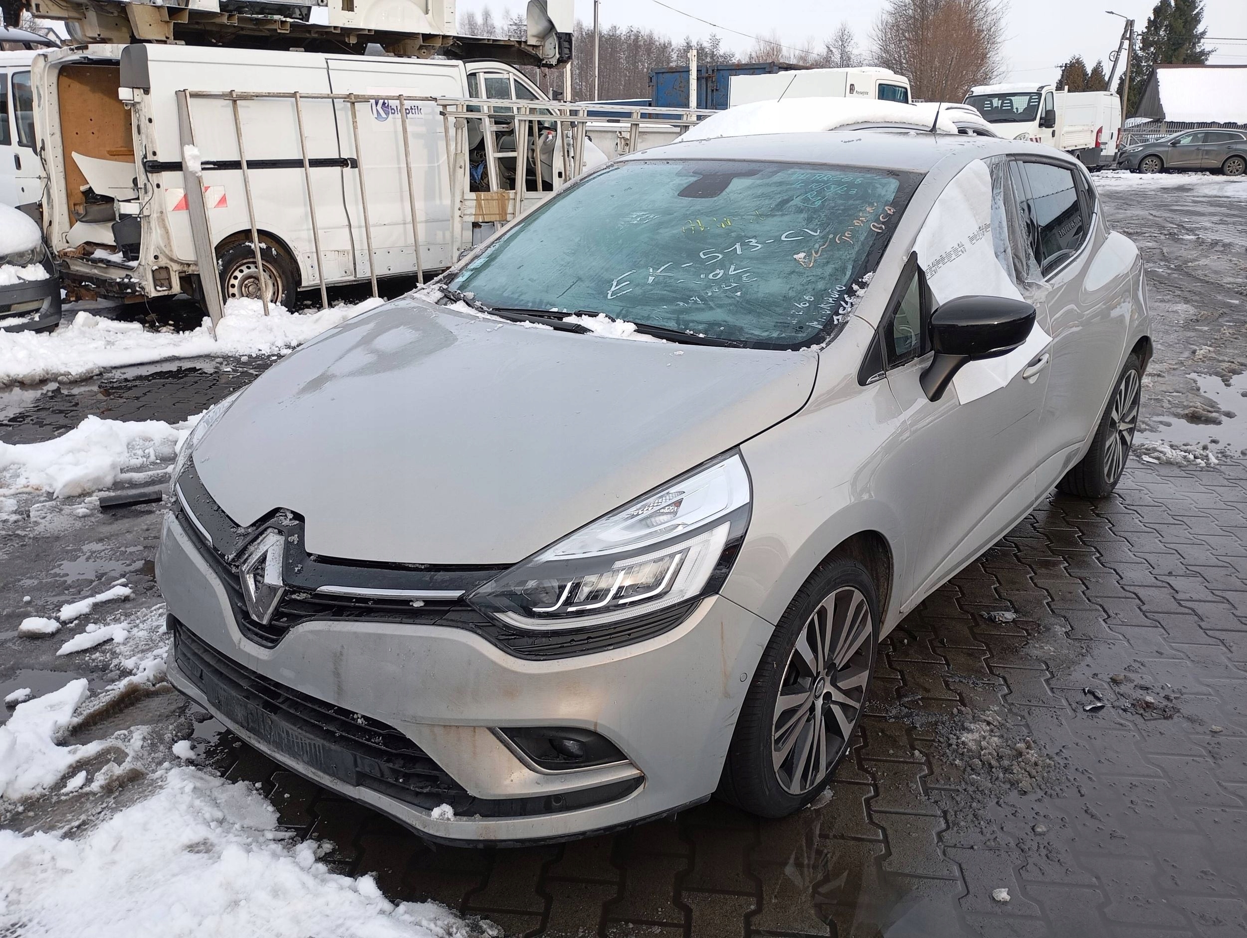 RENAULT CLIO 4 IV BH airbags airbag dashboard console cockpit INITIALE leather EU
