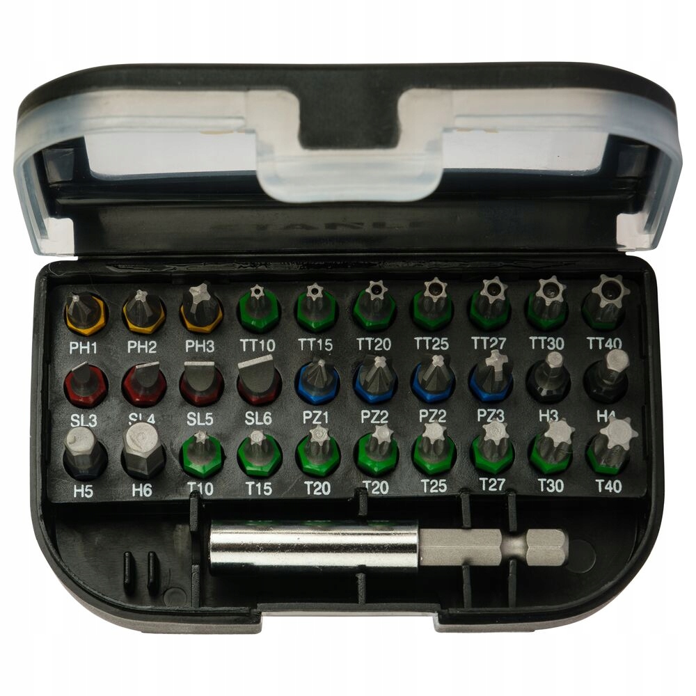 STANLEY STA60490 Zestaw bitów i końcówek 25mm 31el Marka Stanley