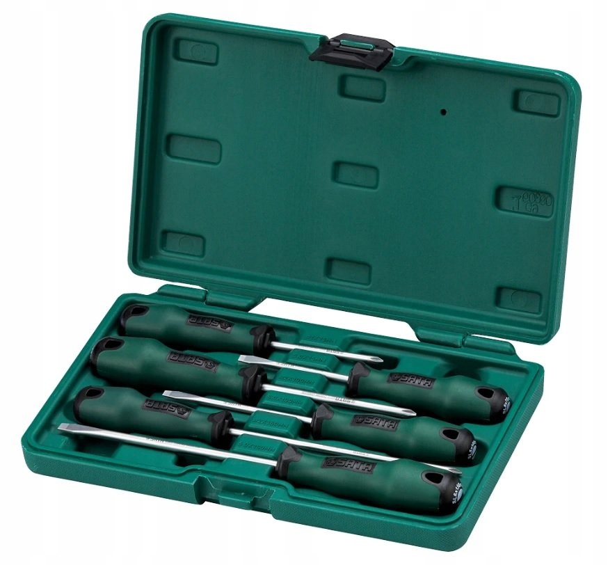 09309 / SAT НАБОР ИЗ 6 ОТВЕРТОК В КОРОБКЕ 09309