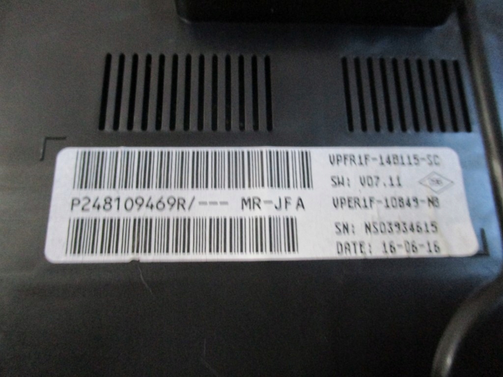 dials clock RENAULT SCENIC IV P248109469R