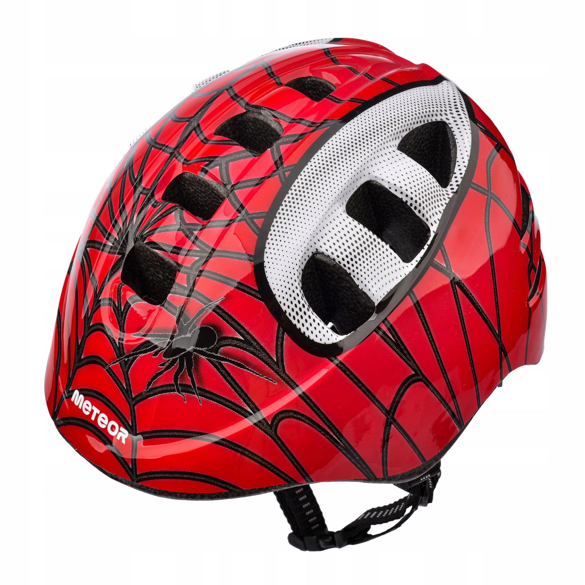 Kask rowerowy dla dzieci Meteor MA-2 Spider S 48-52 cm Regulacja EN1078