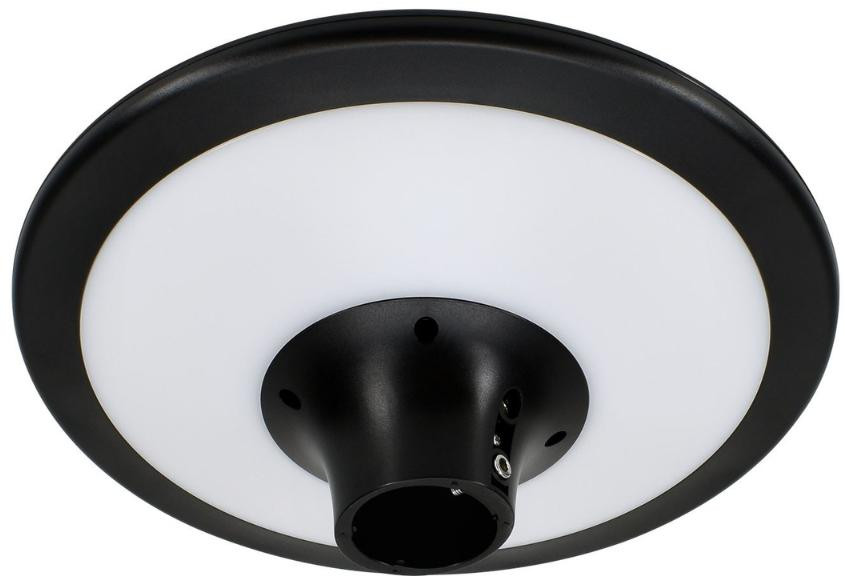 Solárna Parková Lampa Led Solum 20W 2200LM 3000-4000K IP65 Čierna