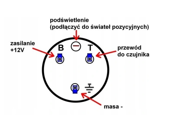 Zestaw pomiaru poziomu paliwa pływak wskaźnik 12V Producent części inny