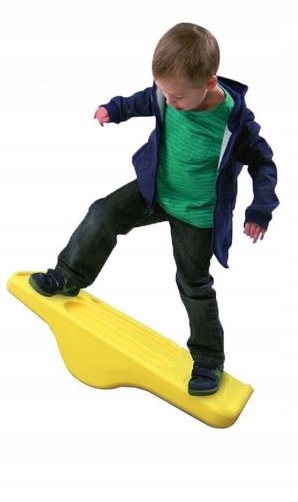 deska dla dzieci do balansowania równowagi bujak Materiał plastik