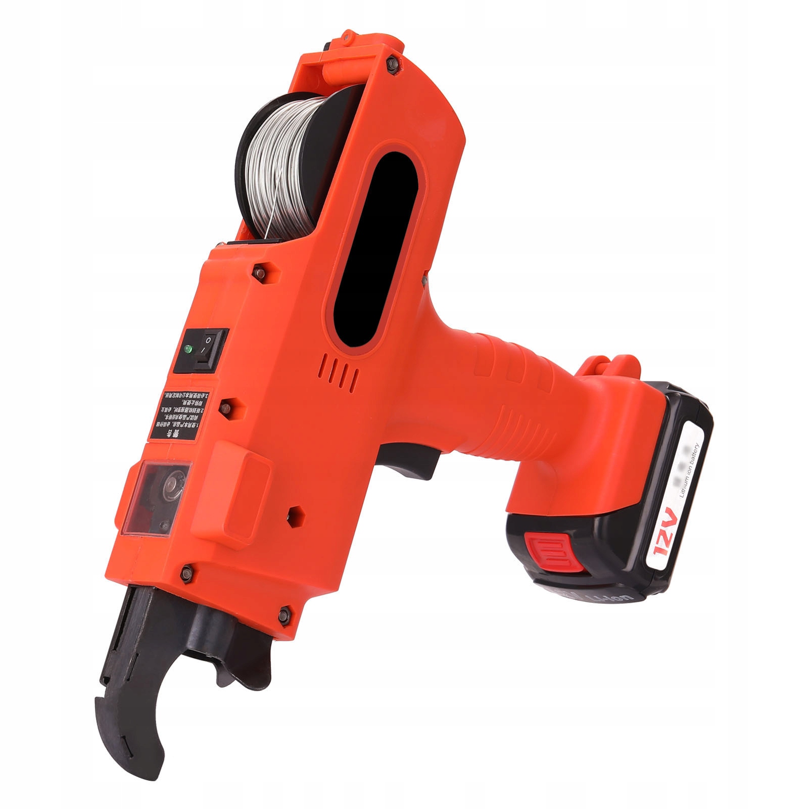 KKmoon 12 V Automatický stroj na vázání výztužných tyčí 8–34 mm
