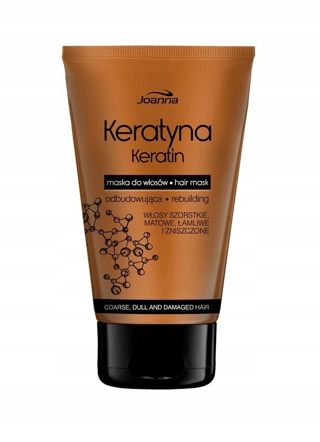 Kosmetyki do włosów odbudowujące regenerujące z keratyną KERATIN JOANNA Kod producenta 011758