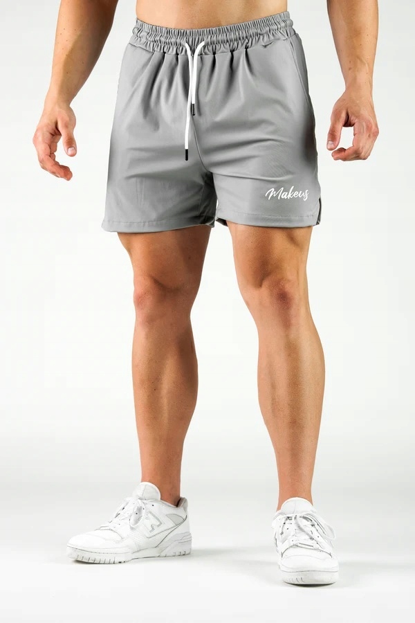 Make Us Strong Szorty Spodenki Treningowe Camp Cole Szare r. XL