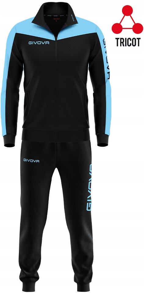 Sportovní souprava Givova Roma black-sky|S G-12