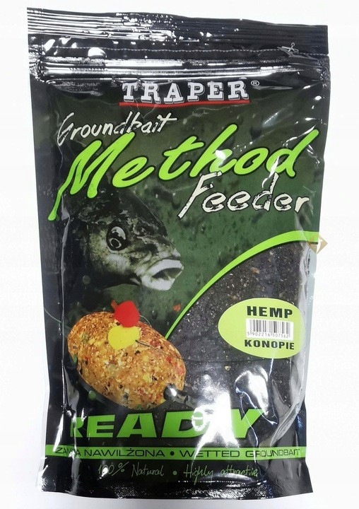 Gotowa Zanęta Traper Method Feeder Ready Konopie 750g 00255