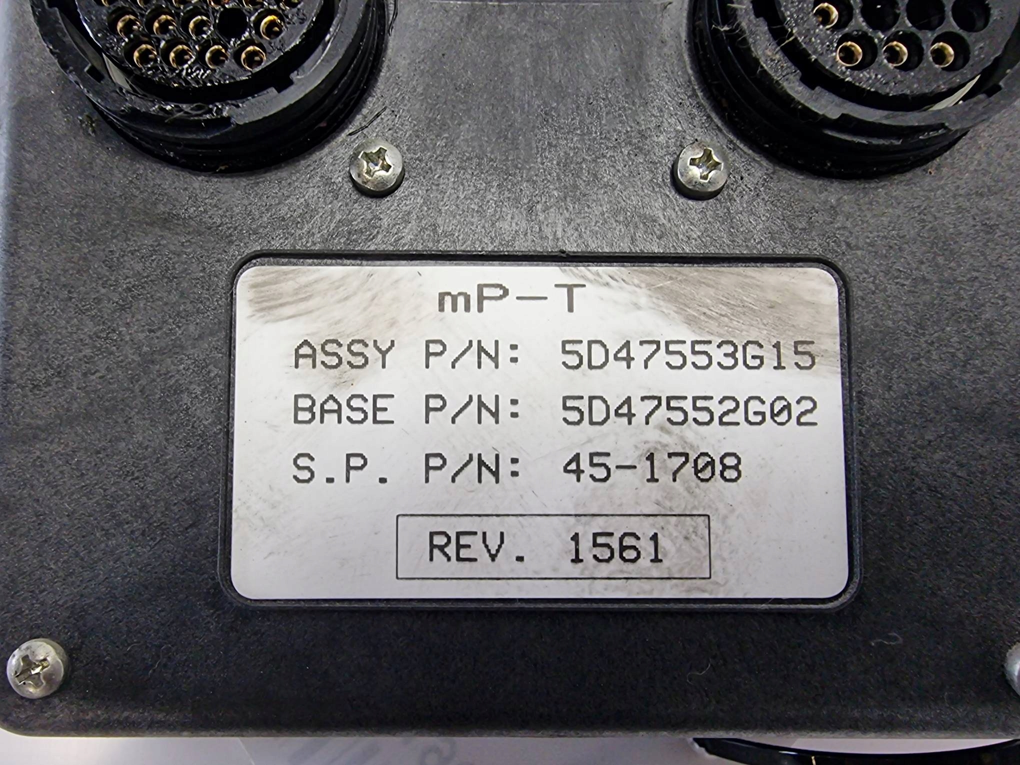 control unit 5D47552G02 THERMO KING TS-500