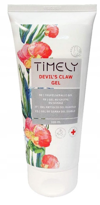 Żel aktywny z czarcim pazurem 200 ml CANEXPOL NOWE OPAKOWANIE