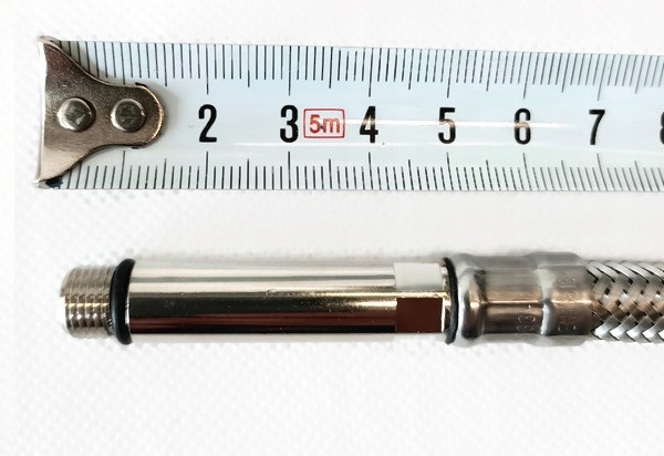 TUCAI Wężyk 3/8 M10 do baterii w oplocie 100 cm Rodzaj do wody