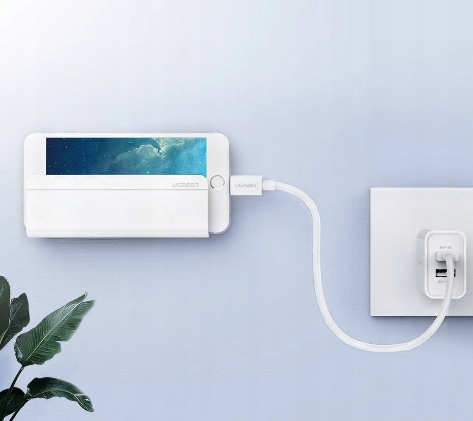 Ugreen uchwyt ładowarka ścienny na smartfona Marka Ugreen