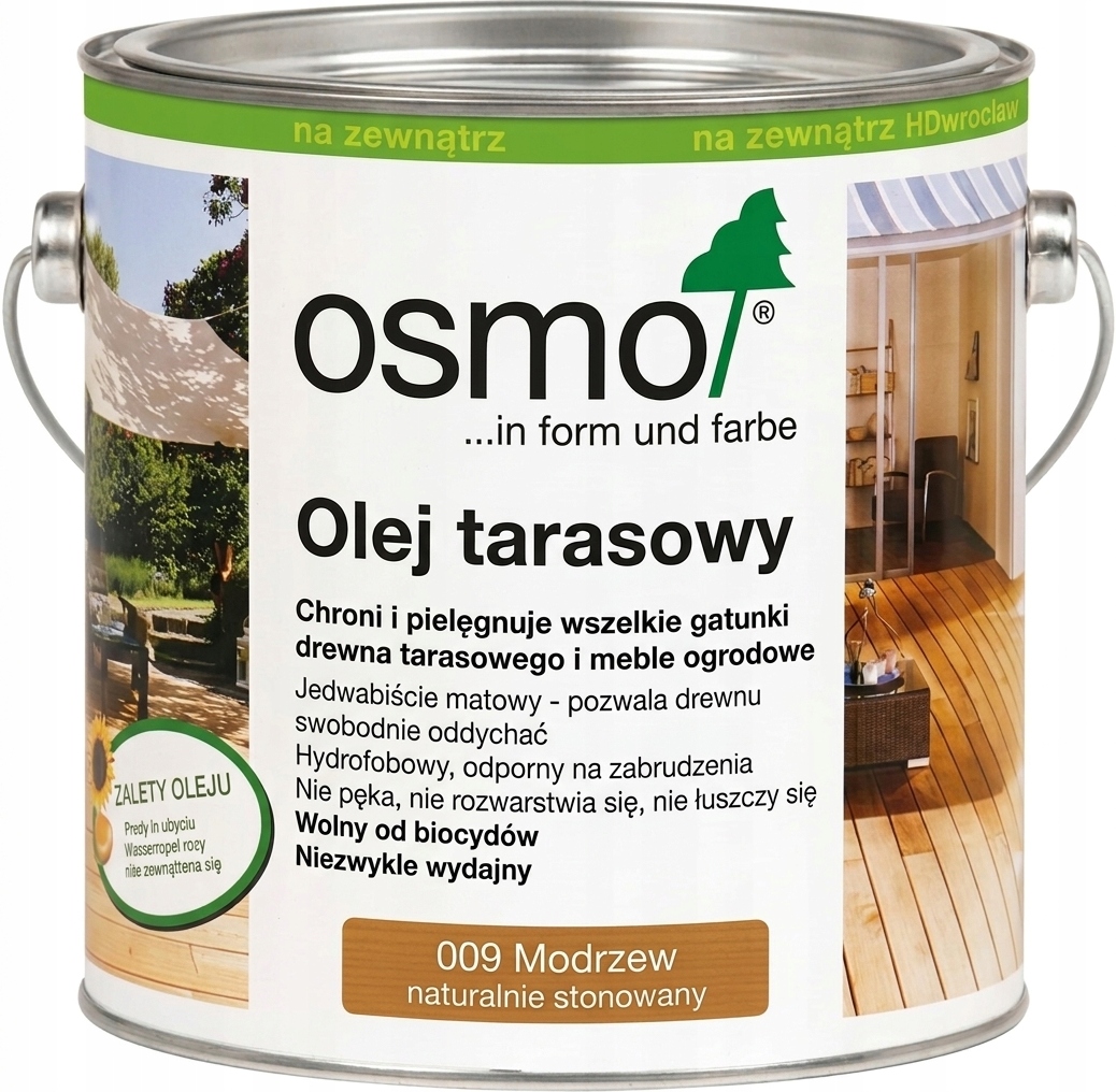Osmo 009 terasový olej 2,5L Modrev