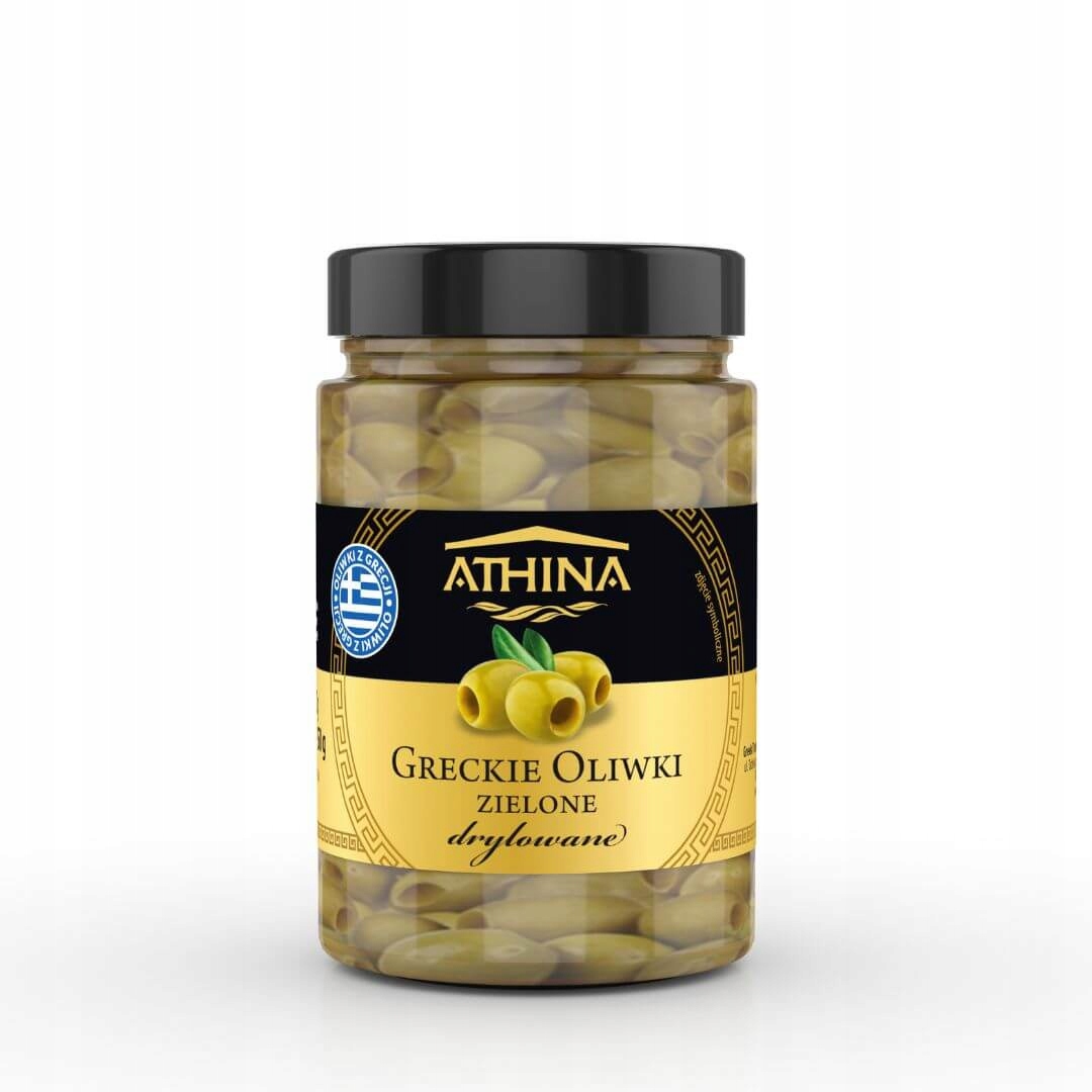 

Oliwki zielone drylowane Athina 300g